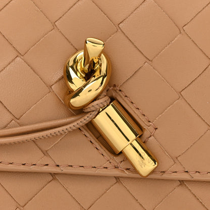 Bottega Veneta Nappa Intrecciato Long Andiamo Top Handle Clutch Pale Brown 13 of 13