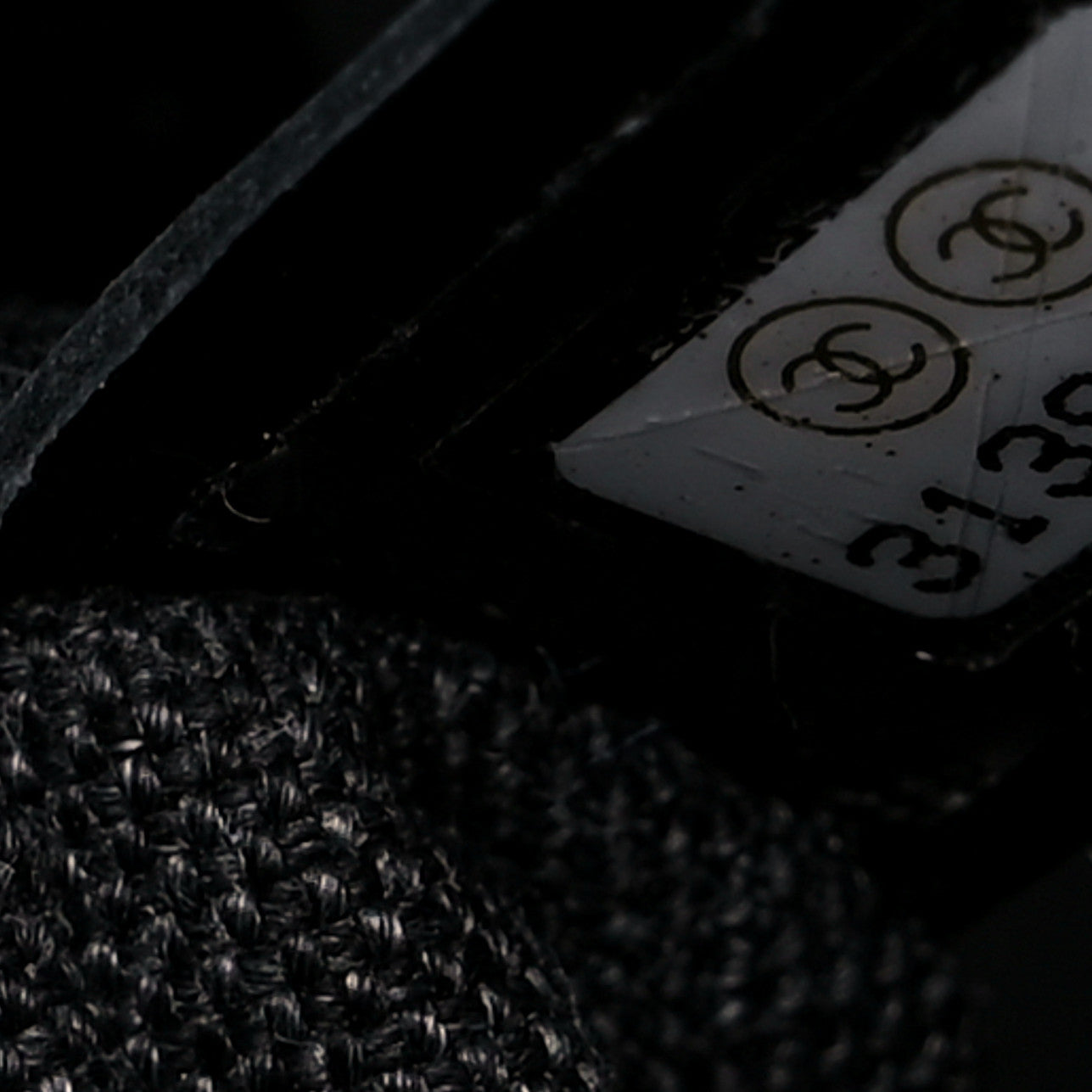 Chanel Calfskin Medium Deauville Tote Black 7 of 9