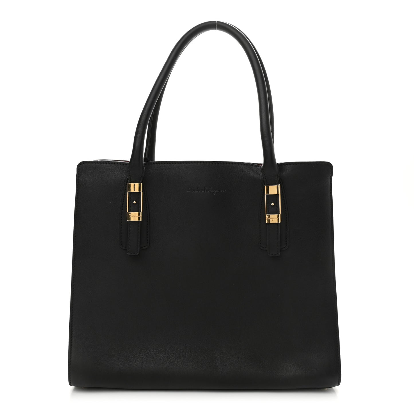 Calfskin Python Whitney Tote Black