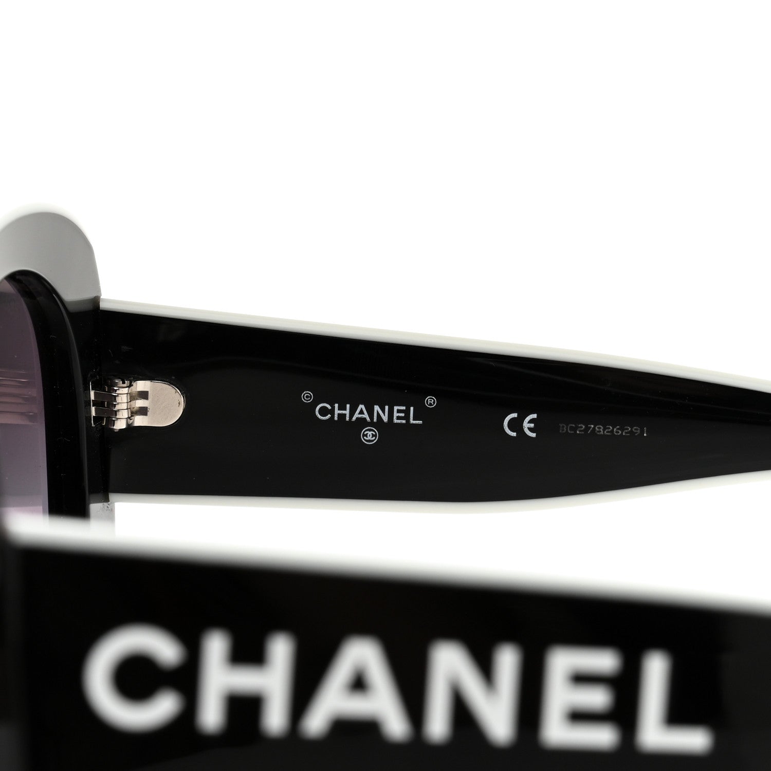 Chanel Acetate Sunglasses 71414A Black 6 of 8