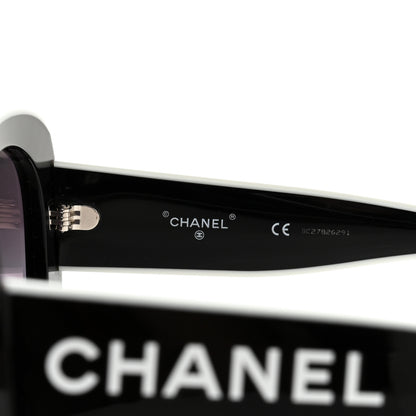 Chanel Acetate Sunglasses 71414A Black 6 of 8