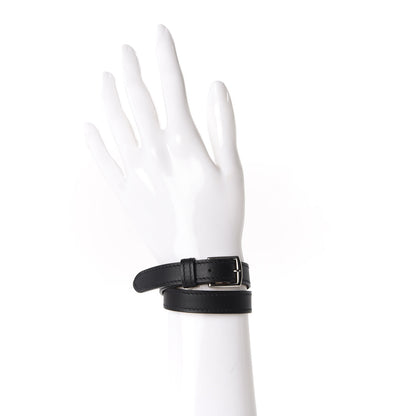 Hermes Chamonix Etriviere Double Tour Bracelet XS Black 2 of 6