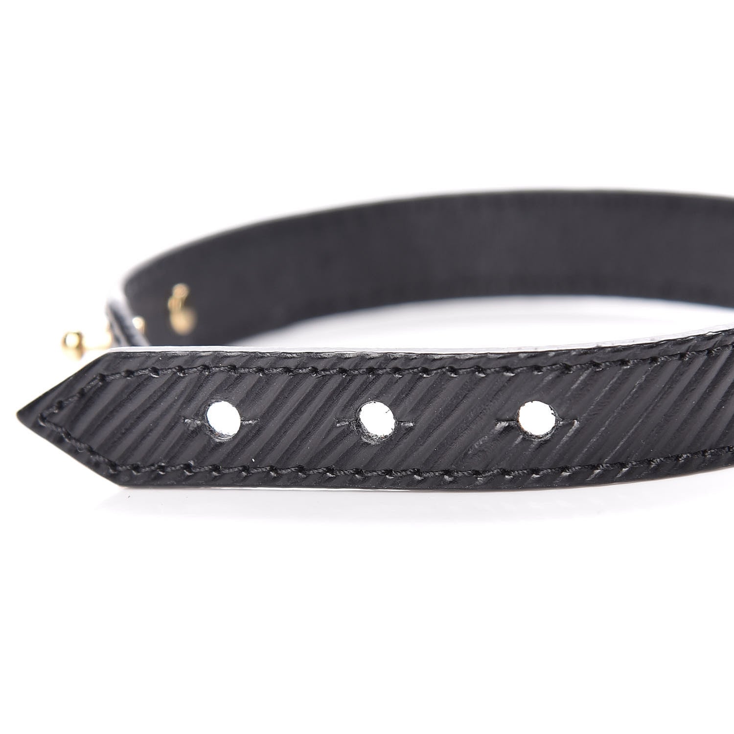 Louis Vuitton Epi Twist It Bracelet 19 Black 7 of 9