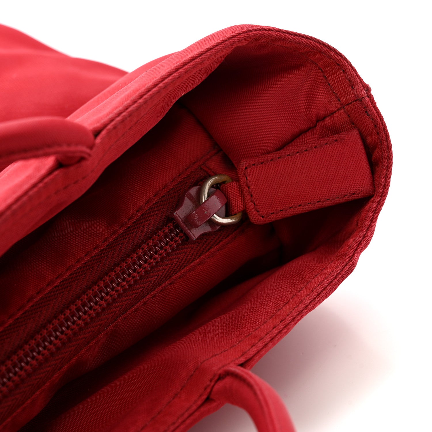 Prada Tessuto Nylon Tote Red 14 of 14
