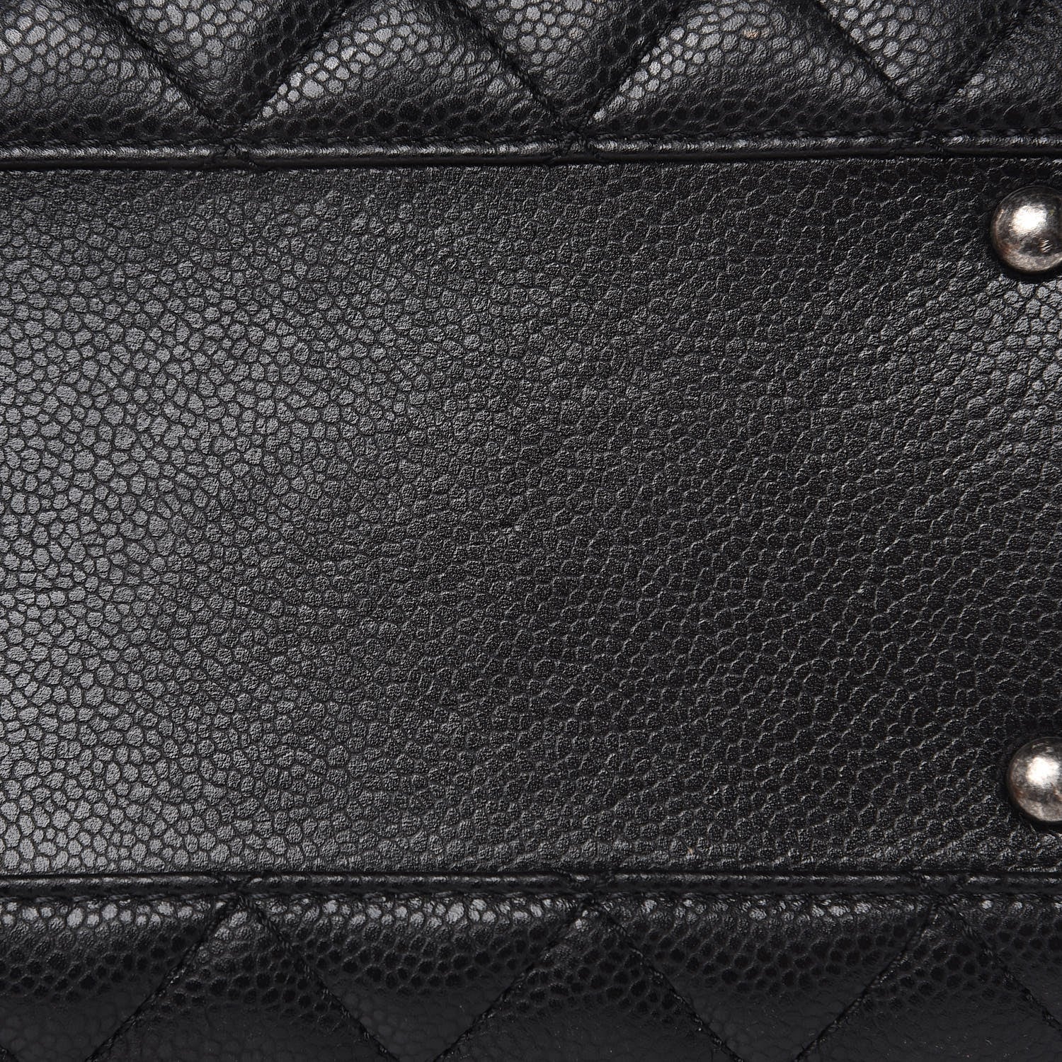 Chanel Caviar Quilted City Shopping Tote Black 12 of 14