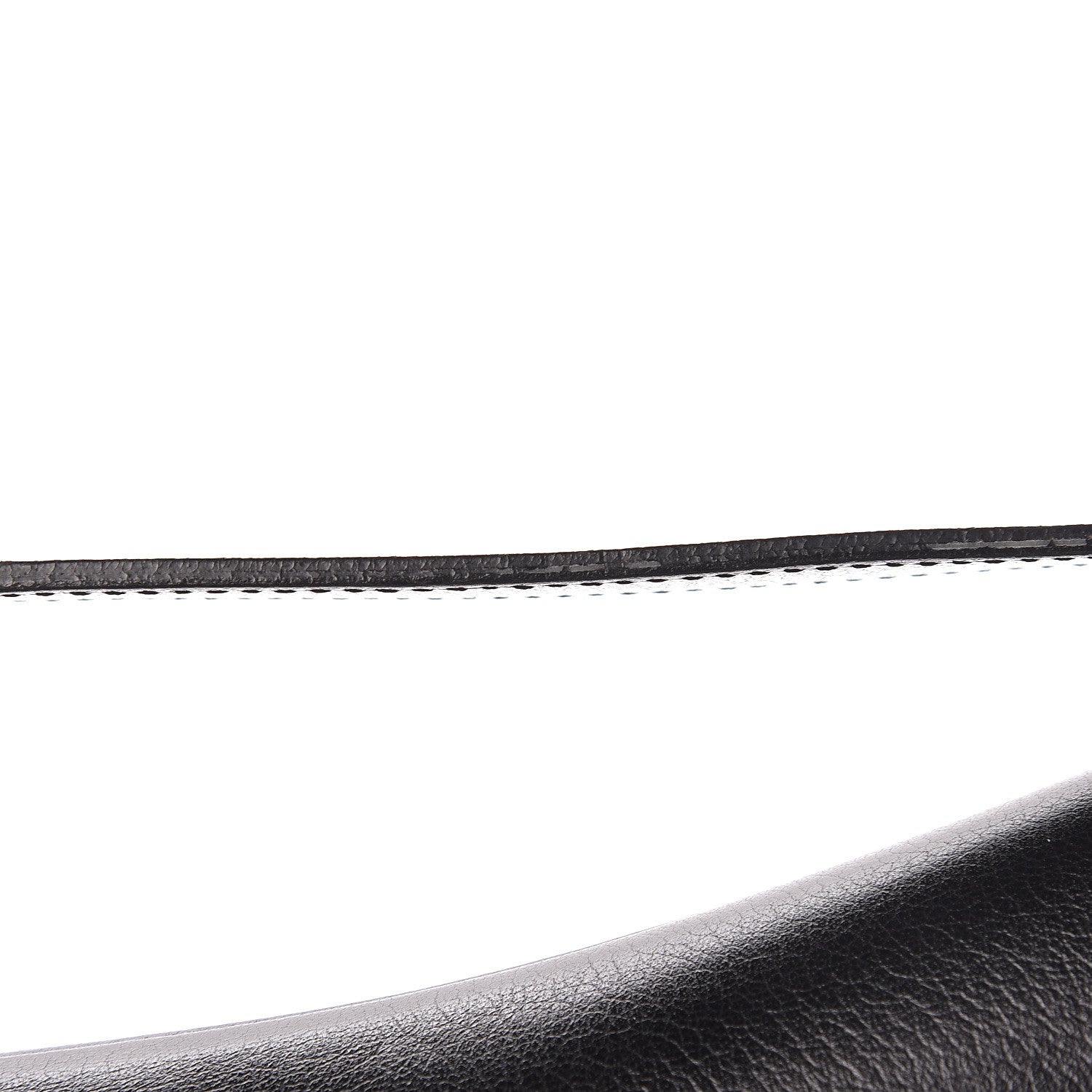 Christian Dior Calfskin Saddle Bag Black 8 of 12