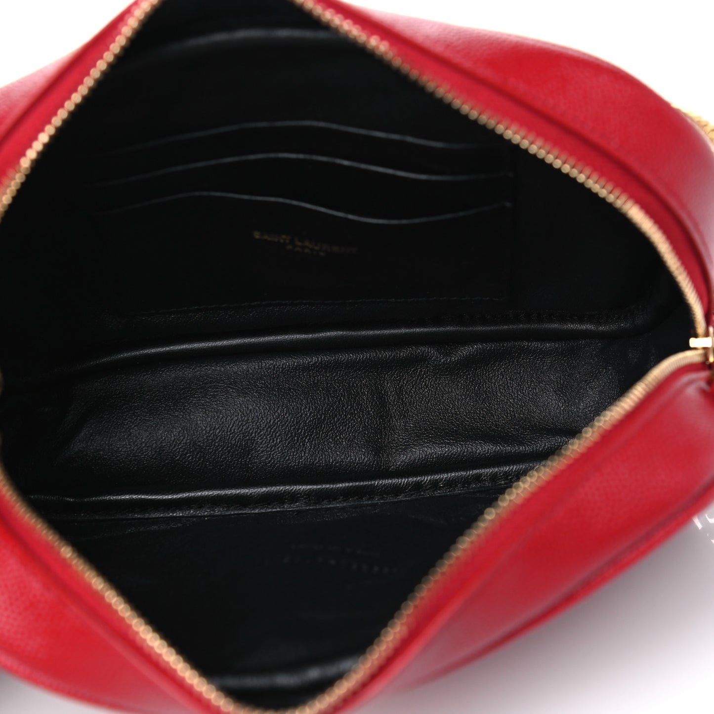 Grain De Poudre Matelasse Monogram Mini Lou Camera Bag Eros Red
