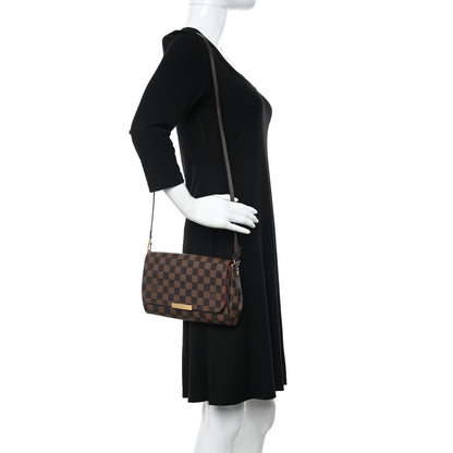 Louis Vuitton Damier Ebene Favorite MM 2 of 9