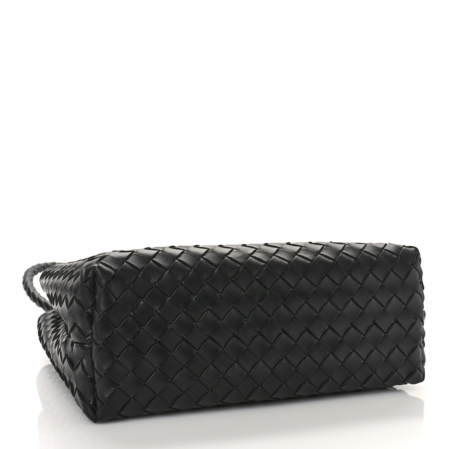 Bottega Veneta Nappa Intrecciato Medium Andiamo Shoulder Bag Black 4 of 9