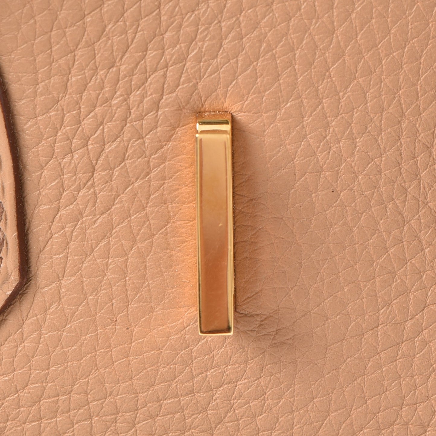 Taurillon Clemence Birkin 30 Camel Tabac