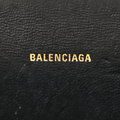 Balenciaga Metallic Calfskin Crocodile Embossed Hourglass Top Handle Bag XS Gold 6 of 12