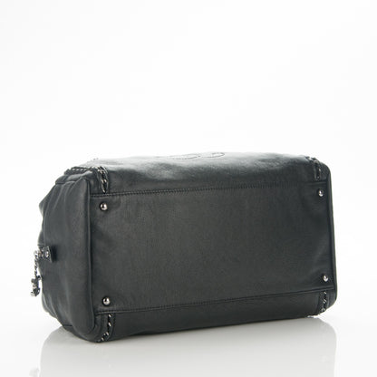 Chanel Deerskin Large Luxe Ligne Bowler Black 4 of 8