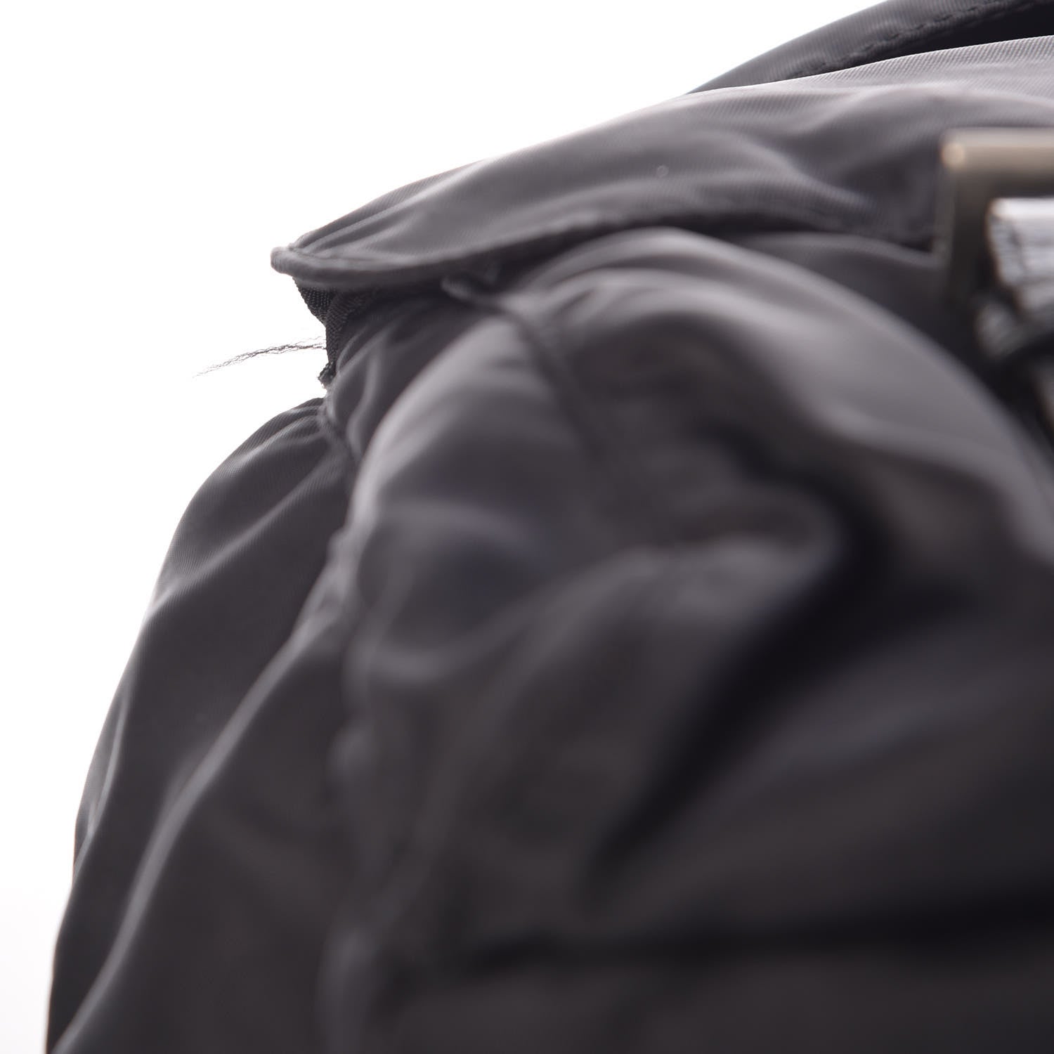 Prada Nylon Vela Medium Backpack Black 10 of 12
