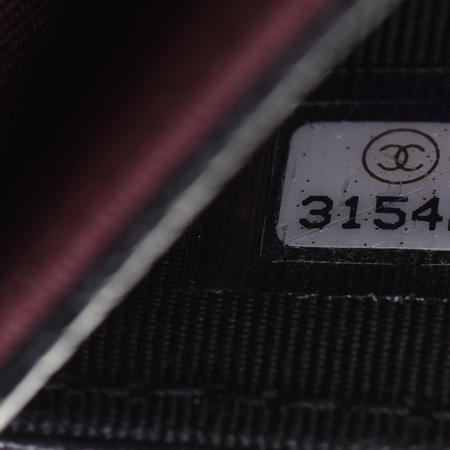 Caviar Quilted Flap Card Holder Wallet Black