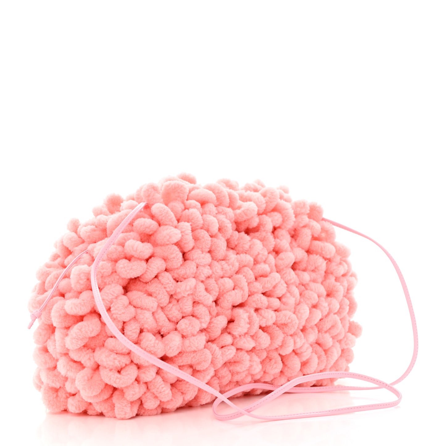 Chenille The Mini Pouch Pink