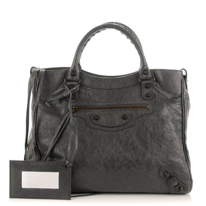 Balenciaga Agneau Classic Hardware Velo Gris Tarmac 1 of 7