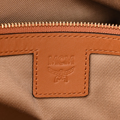MCM Visetos Medium Anya Zip Top Shopper Tote Soft Pink 6 of 10