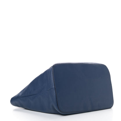 Chloe Calfskin Large New Marcie Tote Royal Navy 3 of 4