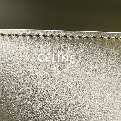 Celine Box Calfskin Classic Box Medium Flap Bag Army Green 6 of 9
