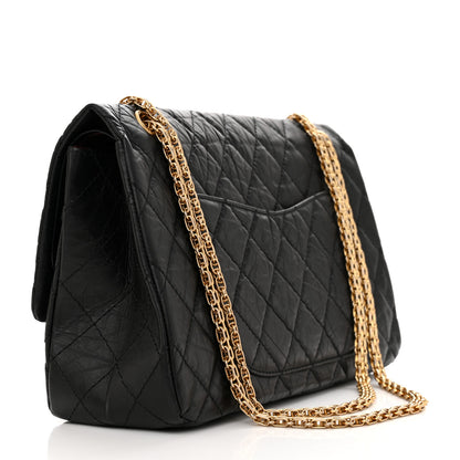 Chanel Aged Calfskin Quilted 2.55 Reissue 227 Flap Black 3 of 10