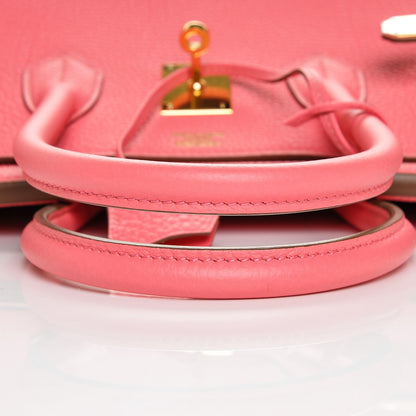 Hermes Togo Birkin 35 Rose Lipstick 16 of 21