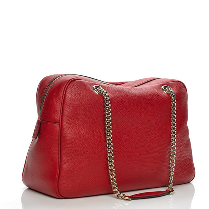 Gucci Cellarius Calfskin Medium Soho Bowler Tabasco 3 of 7