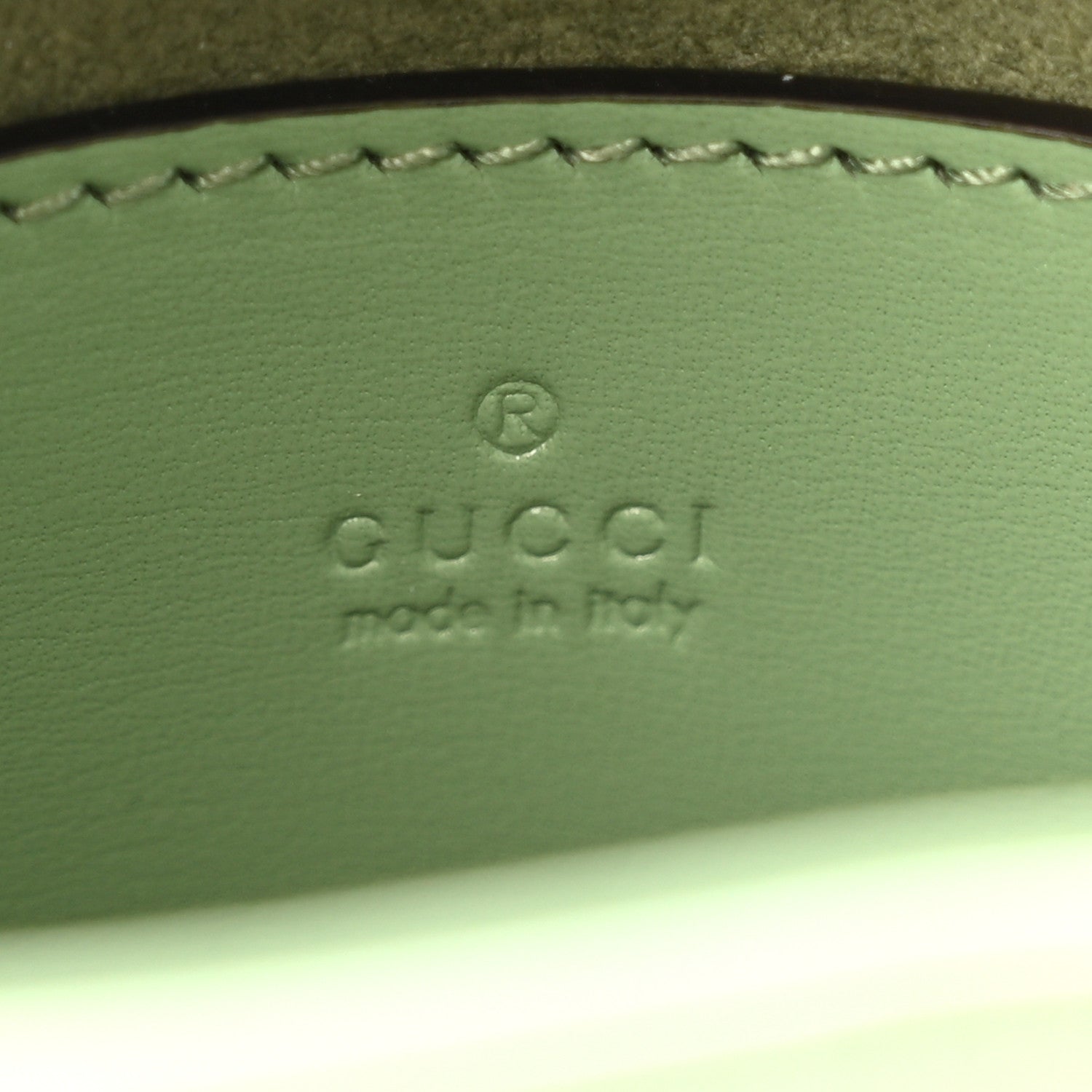 Gucci Boarded Dyana Lux Calfskin Mini Jackie 1961 Hobo Green Soil Grass 6 of 11
