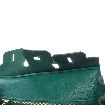 Hermes Togo Birkin 25 Malachite 9 of 35