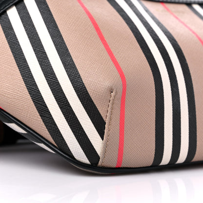 Burberry E-Canvas Icon Stripe Sonny Bum Bag Archive Beige 7 of 8