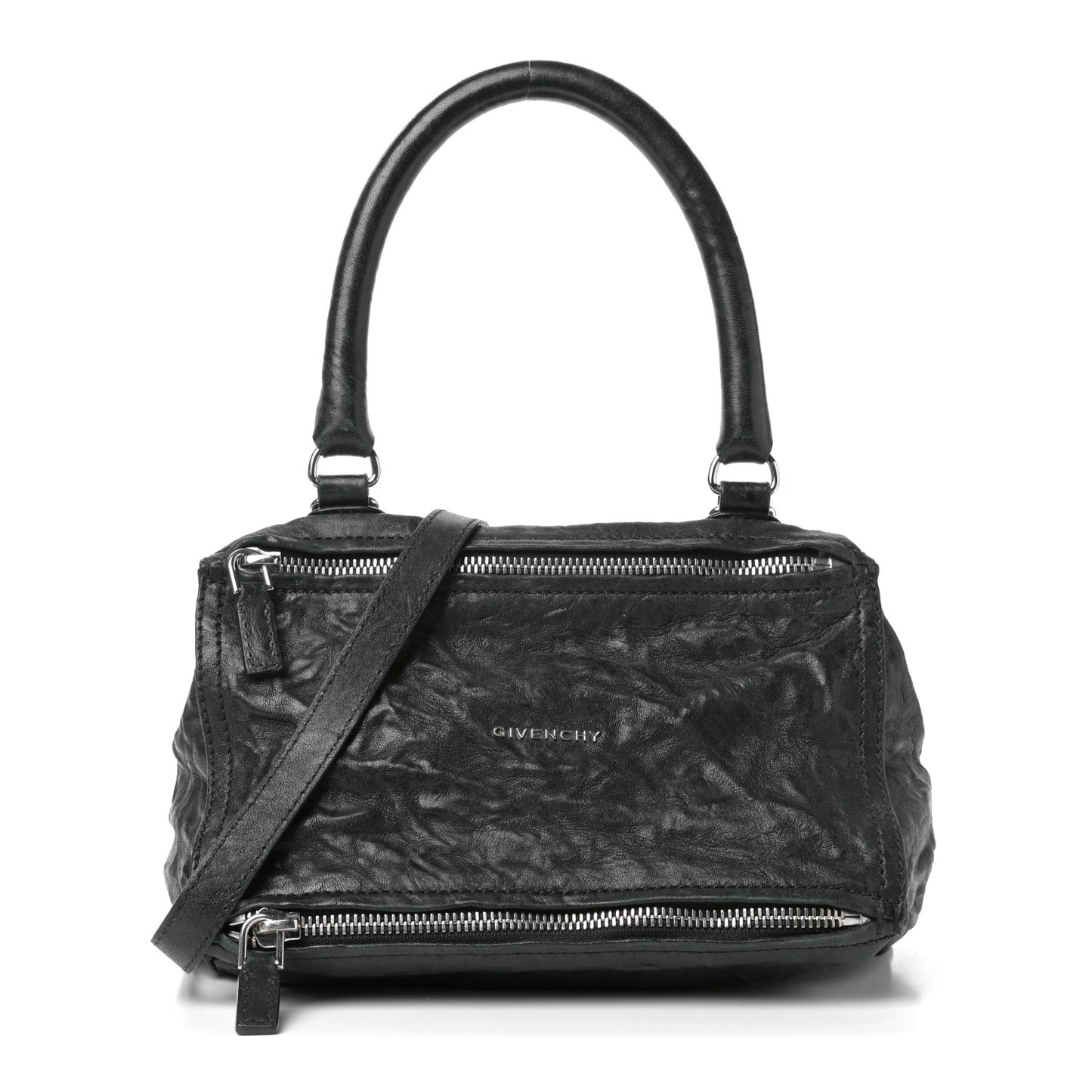 Tumbled Sheepskin Small Pandora Black