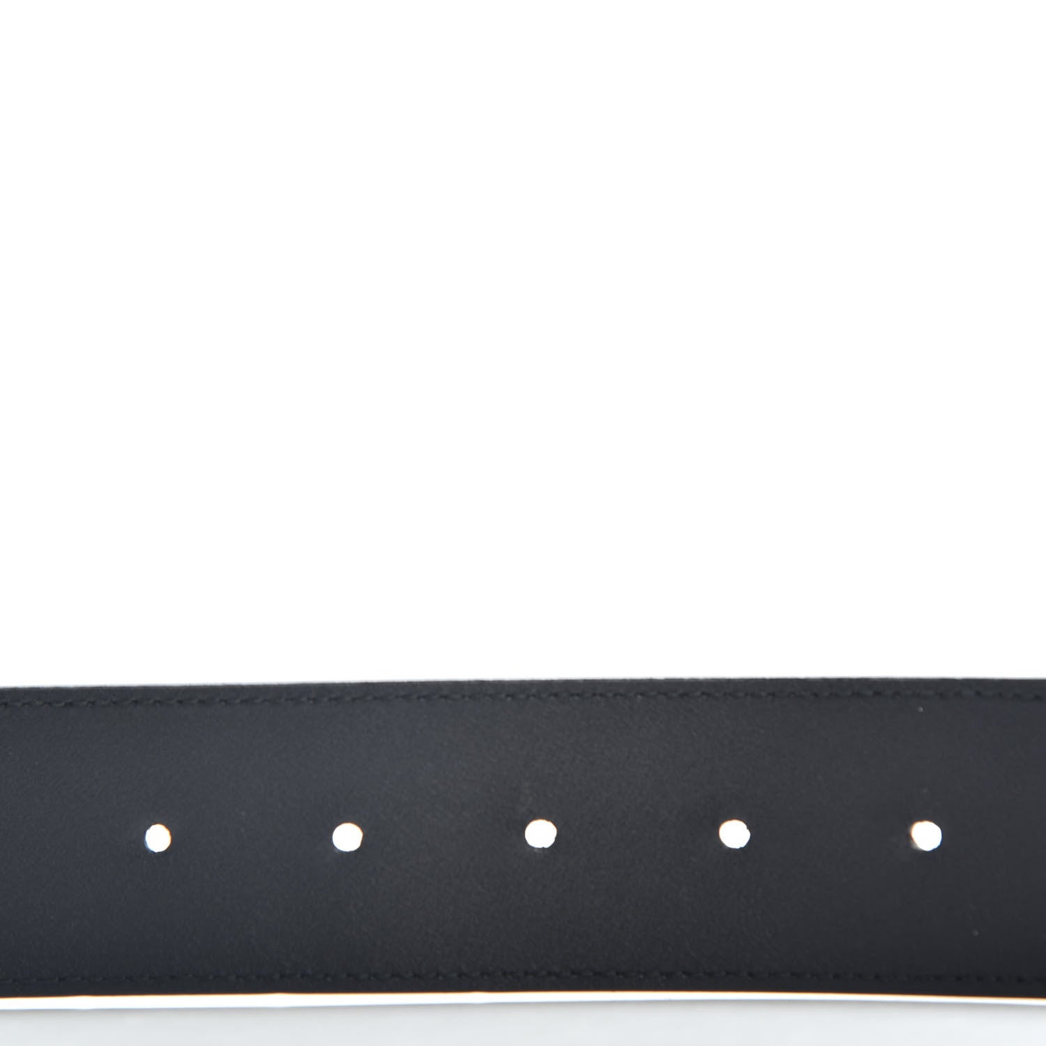 Gucci Nylon Calfskin Double G 40mm Web Belt 95 38 Green Red Black 3 of 4