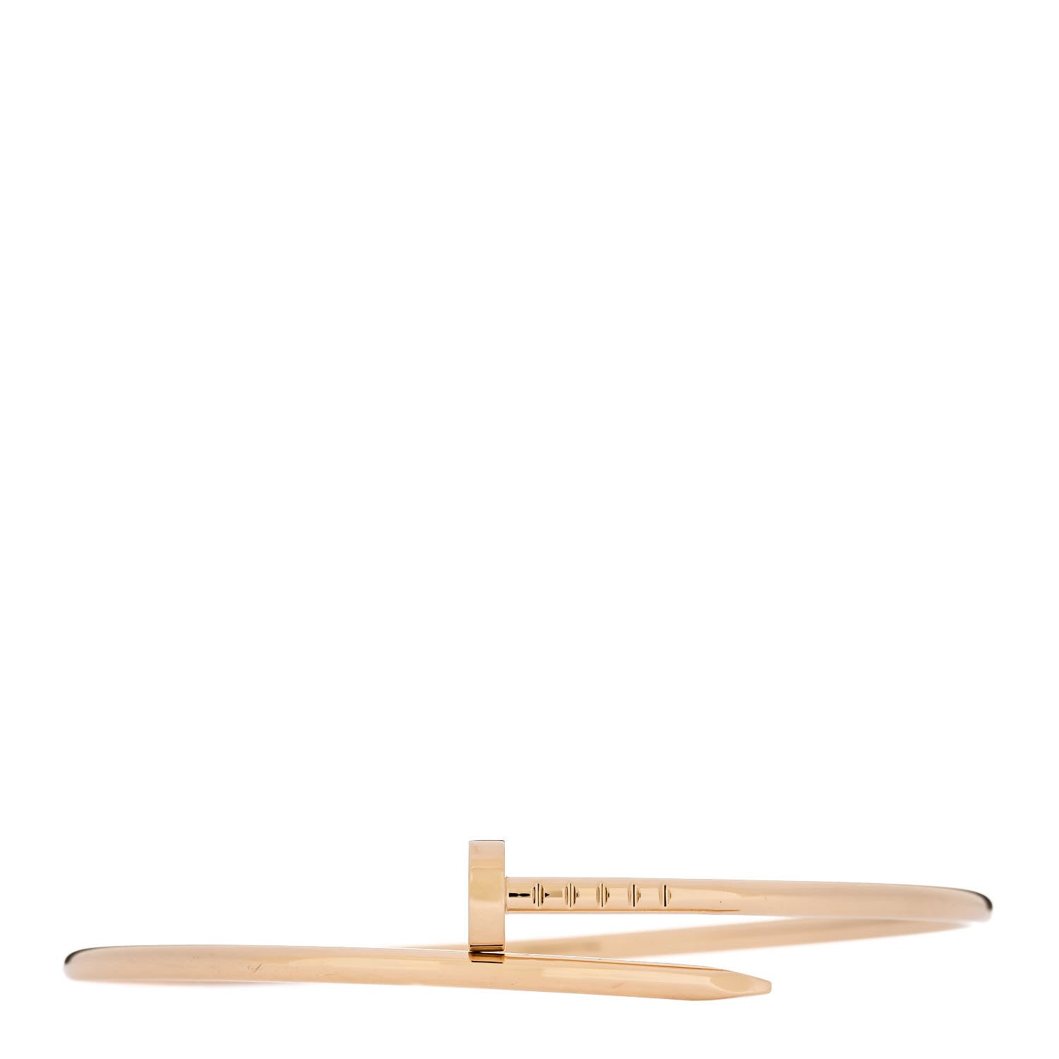Cartier 18K Yellow Gold Small Juste Un Clou Bracelet 18 1 of 4