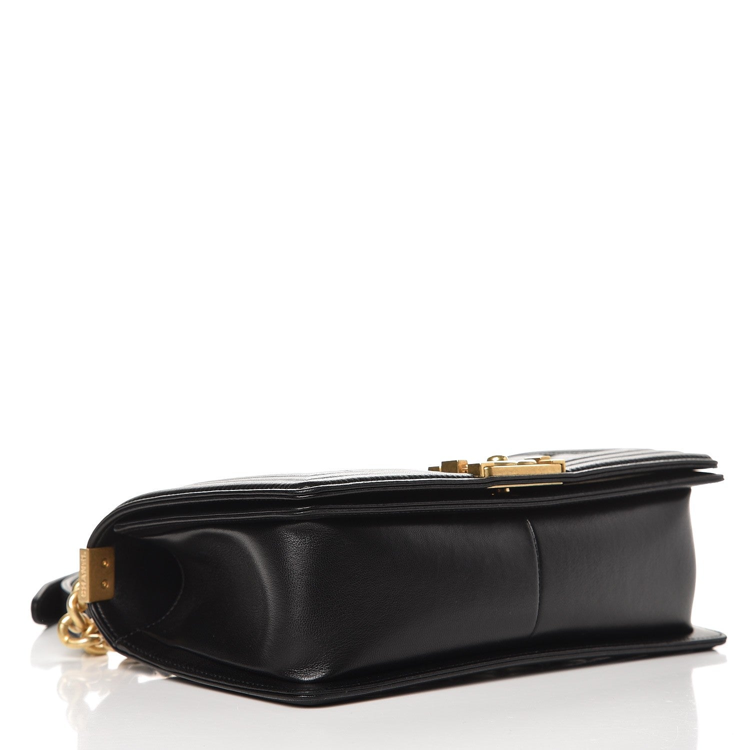 Chanel Lambskin Quilted Medium Boy Flap Black 5 of 9