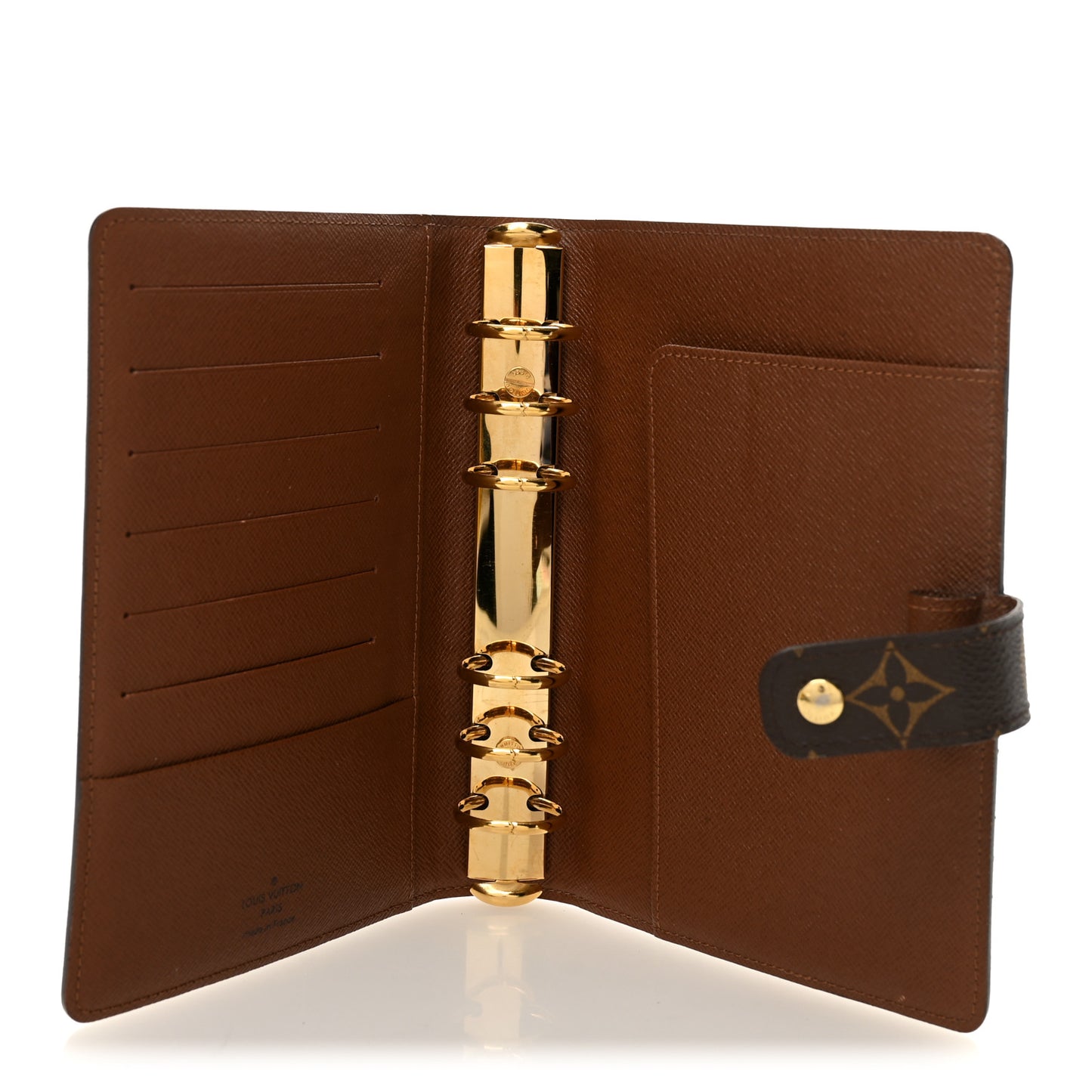 Monogram Medium Ring Agenda Cover