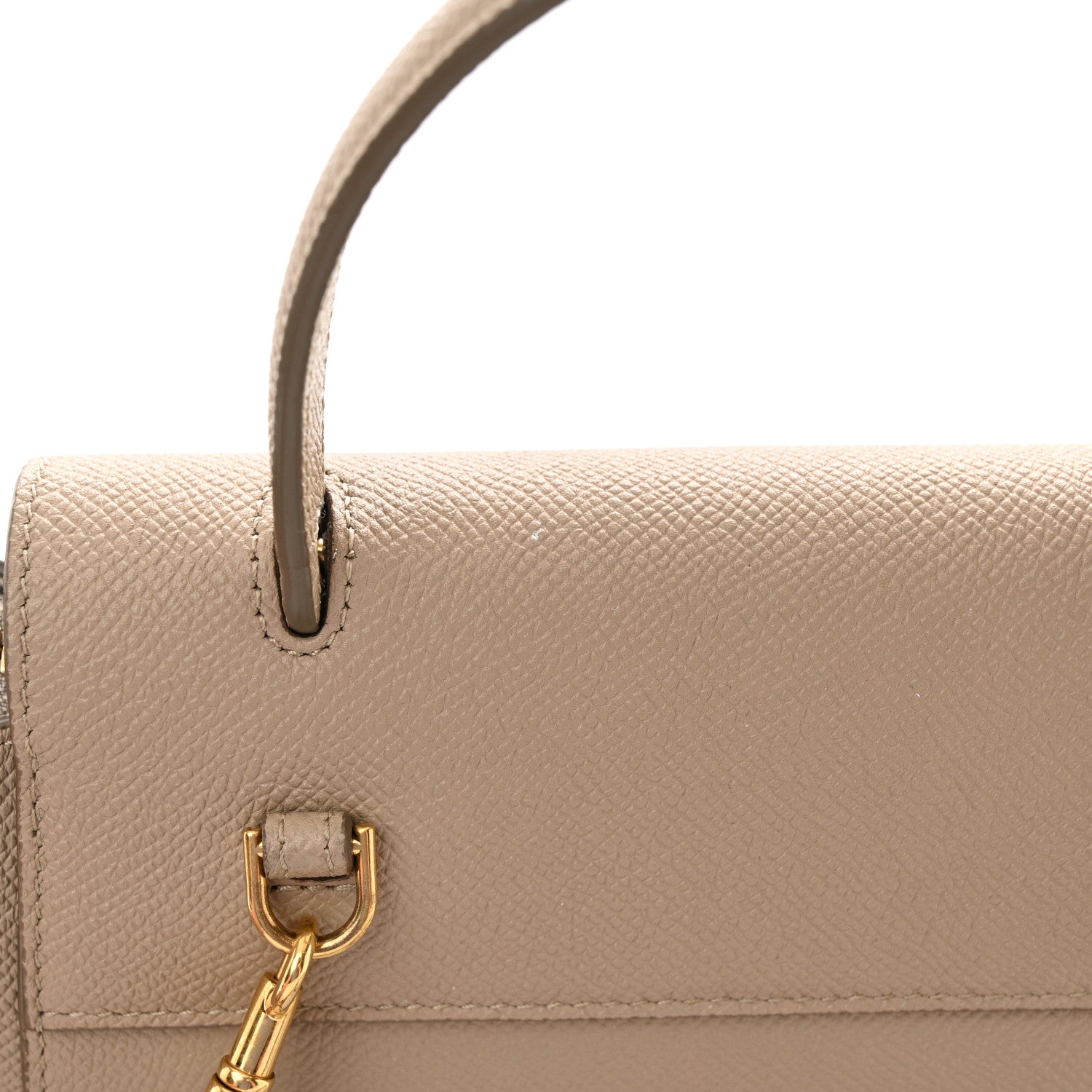 Celine Grained Calfskin Nano Belt Bag Light Taupe 11 of 11