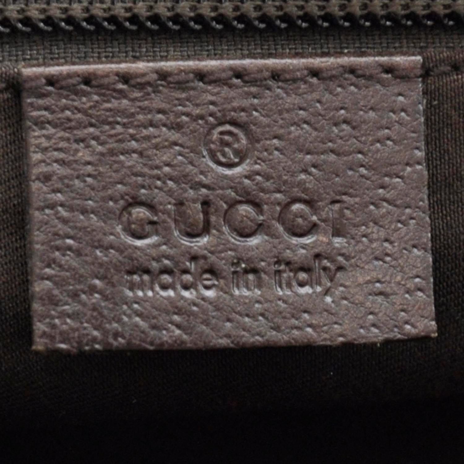 Gucci GG Monogram Small Web Handle Bucket Tote 7 of 9
