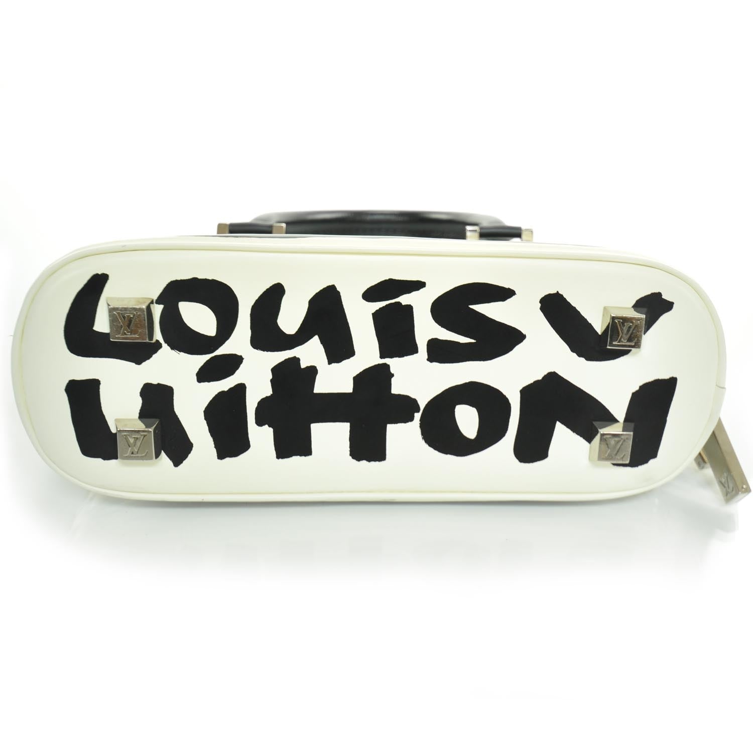 Louis Vuitton Graffiti Alma PM Black 4 of 8