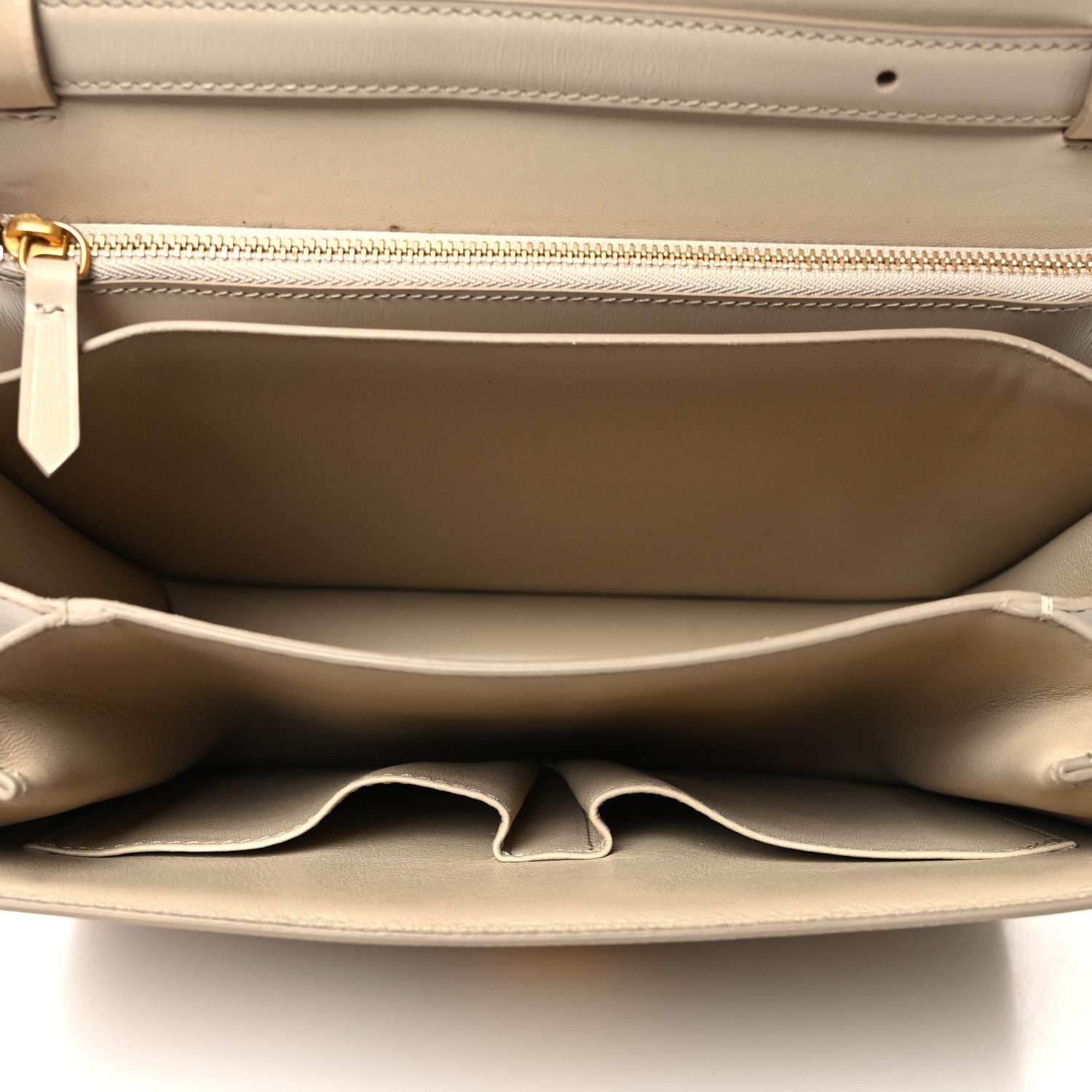 Celine Box Calfskin Medium Classic Box Flap Bag Powder 5 of 13