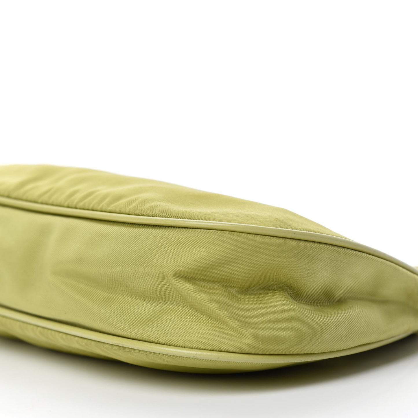 Tessuto Nylon Chain Shoulder Bag Green