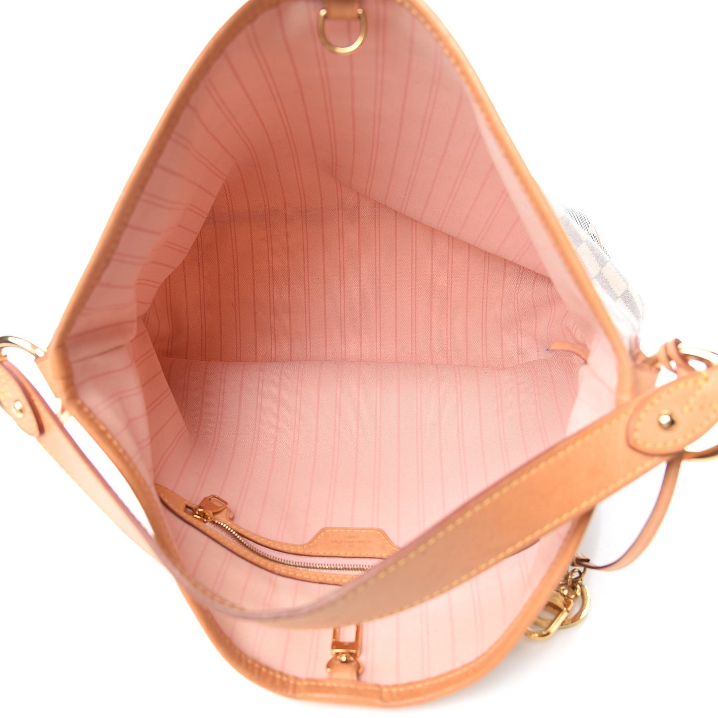 Damier Azur Delightful PM Rose Ballerine