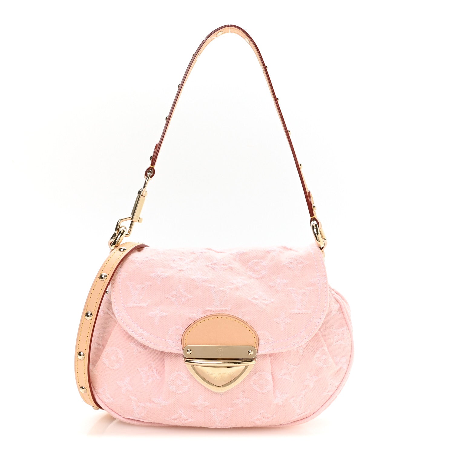 Louis Vuitton Monogram Denim Sunset Washed Pink 1 of 9