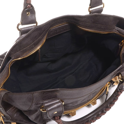 Balenciaga Agneau Giant 21 Gold Hardware Part Time Charbon 13 of 16