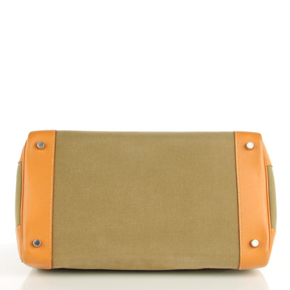 Hermes Toile Natural Barenia Birkin 35 6 of 18
