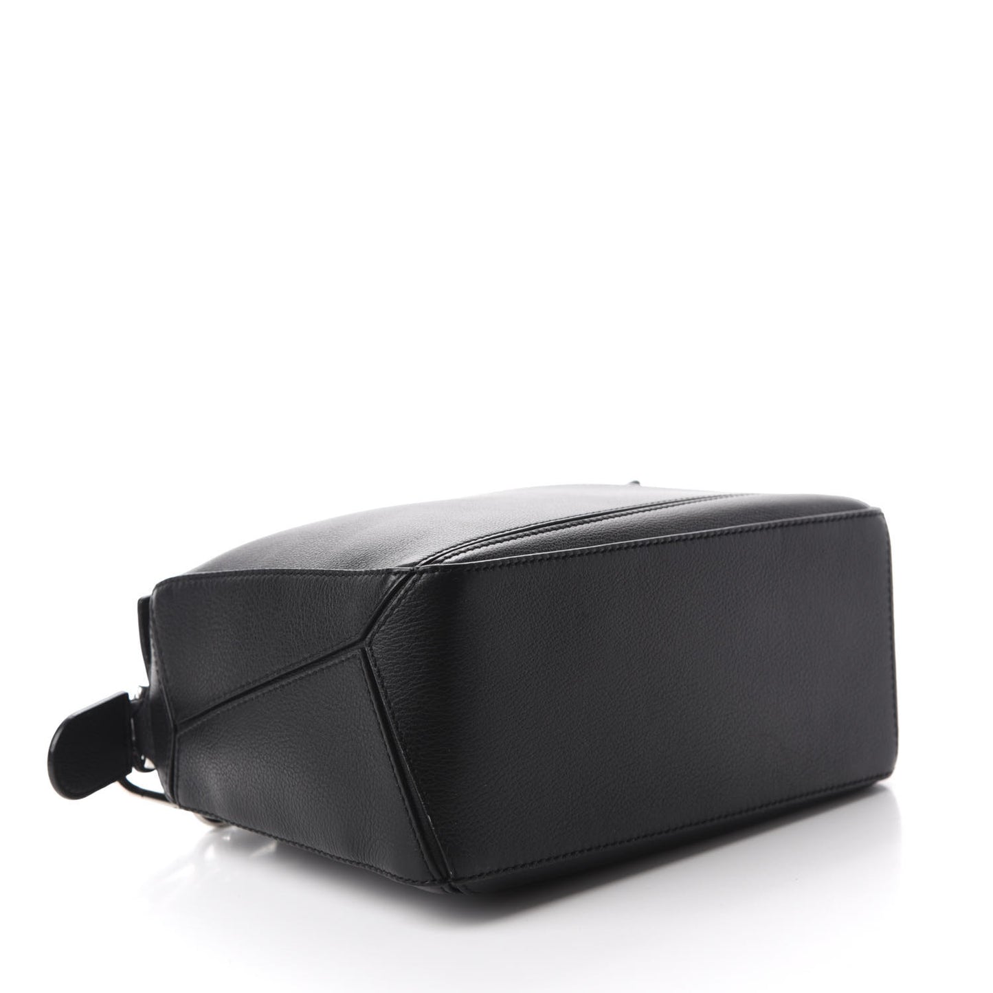 Calfskin Small Puzzle Bag Black