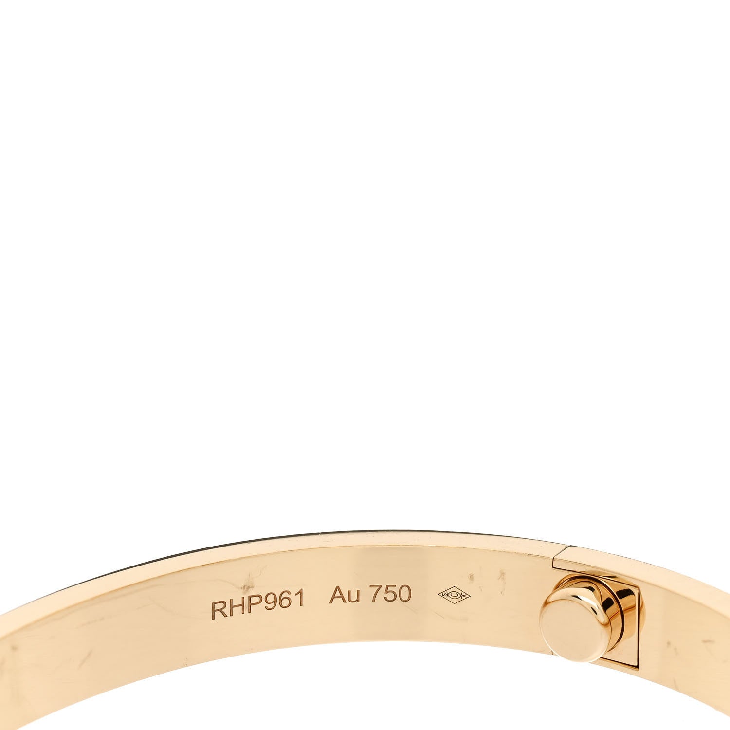 Cartier 18K Yellow Gold LOVE Bracelet 17 5 of 6
