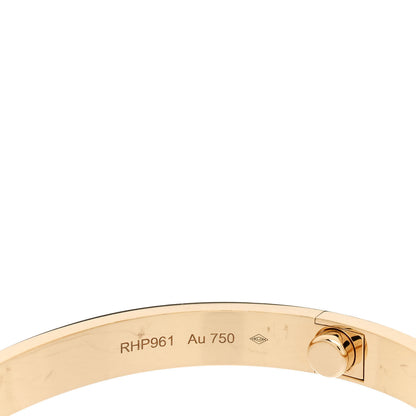 Cartier 18K Yellow Gold LOVE Bracelet 17 5 of 6