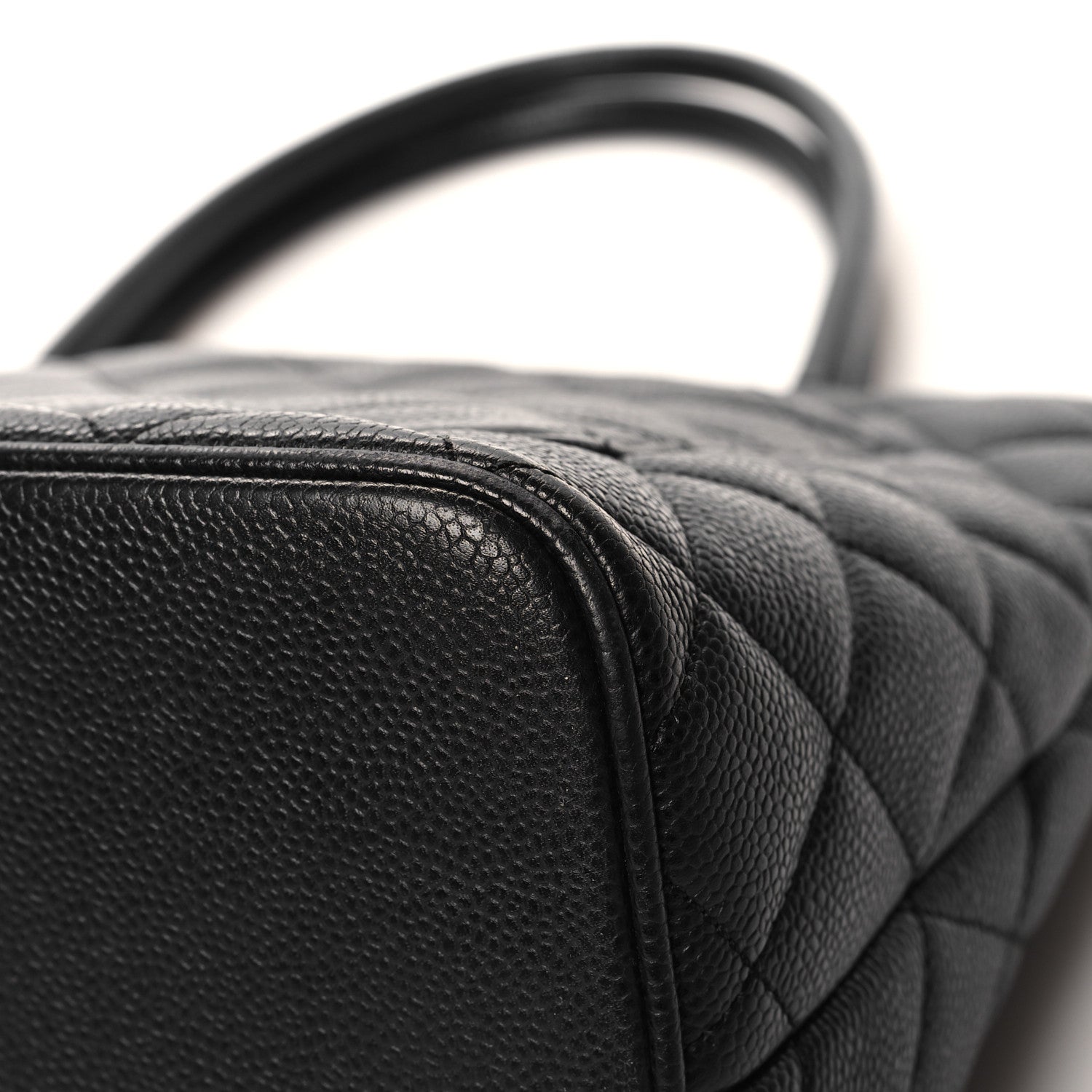 Chanel Caviar Quilted Medallion Tote Black 12 of 15