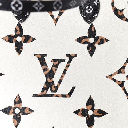 Louis Vuitton Monogram Giant Jungle Onthego GM Ivory 9 of 9