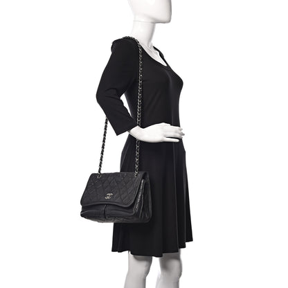 Chanel Calfskin Medium Natural Beauty Flap Black 3 of 13