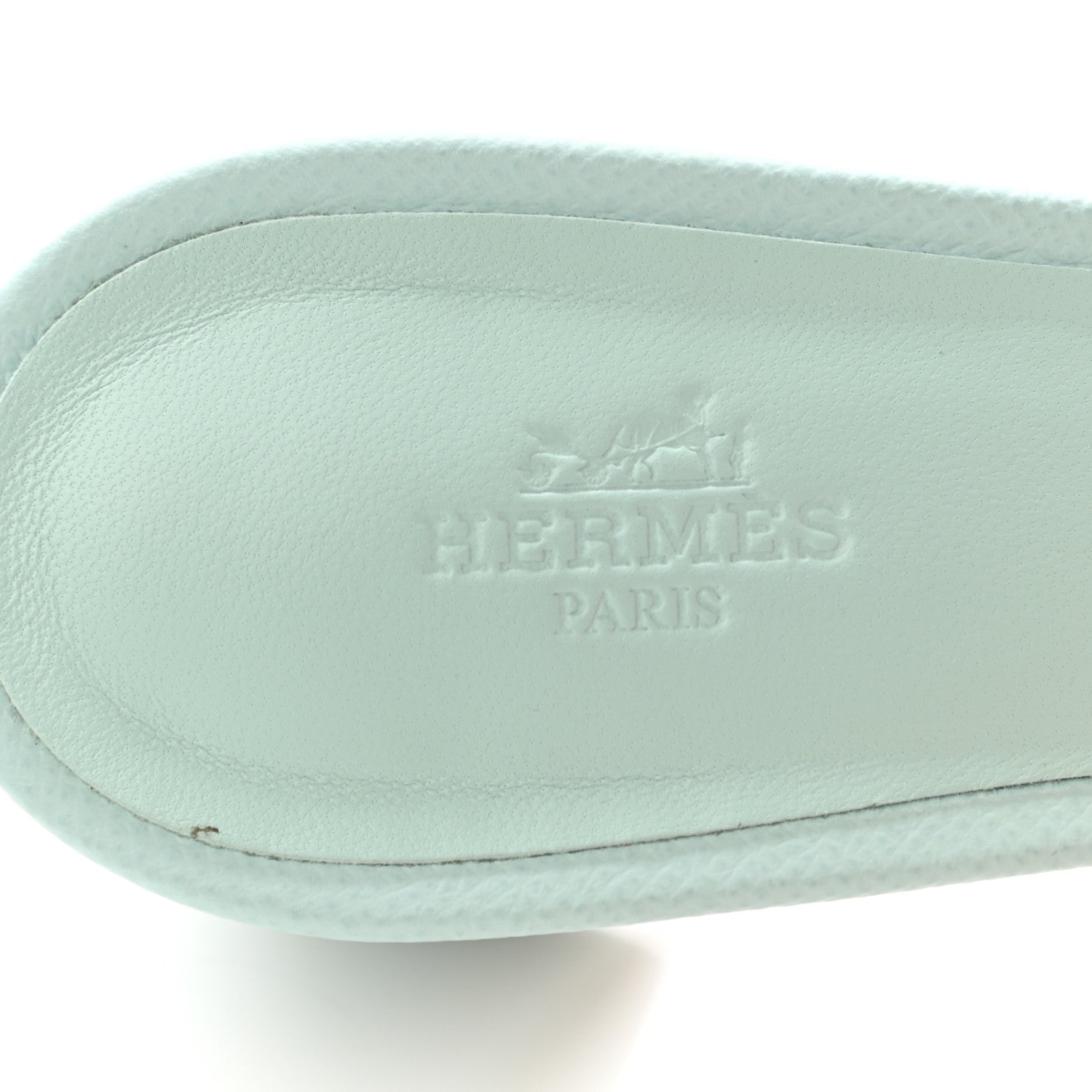 Hermes Epsom Oasis Sandals 38 Vert Embrun 7 of 10